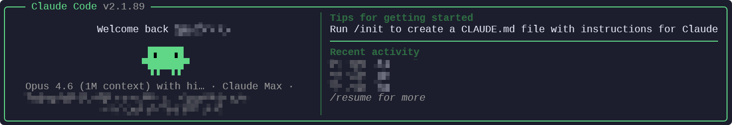 ClawGod patched Claude Code with green logo
